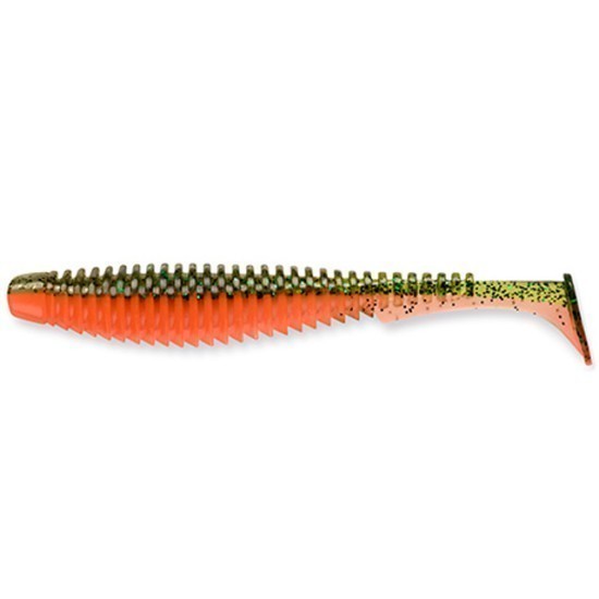 FishUp U-Shad 10.1cm #205 Watermelon Flo Orange