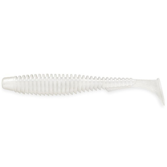 Shad FishUp U-Shad 3.5", Culoare 081 Pearl, 9cm, 8buc/plic