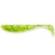 FishUp Wizzle Shad 8cm #055 Chartreuse Black
