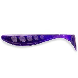 FishUp Wizzle Shad 8cm #060 Dark Violet Peacock & Silver