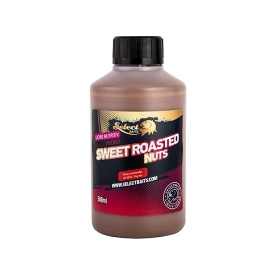 Lichid nutritiv Select Baits Hydro Sweet Roasted Nuts Liquid, 500ml Lichid nutritiv Select Baits Hydro Sweet Roasted Nuts Liquid, 500ml