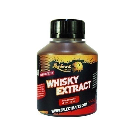 Lichid nutritiv Select Baits Whisky Extract, 250ml