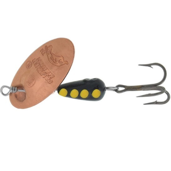 Lingurita rotativa Panther Martin Classic Regular #4 Copper Black Yellow