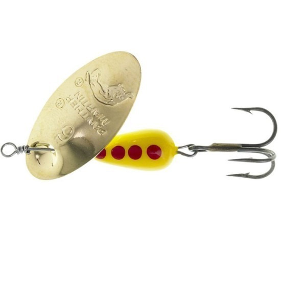 Lingurita rotativa Panther Martin Classic Regular #4 Gold Yellow Lingurita rotativa Panther Martin Classic Regular #4 Gold Yellow