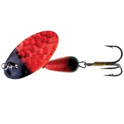 Lingurita rotativa Panther Martin Hammered FishSeeUV #2 Salmon Black