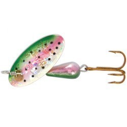 Lingurita rotativa Panther Martin Holographic #1 Rainbow Trout