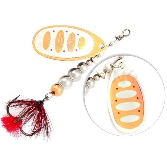 Lingurita rotativa Pontoon21 Ball Concept Spinner 0 2.2g B03-002