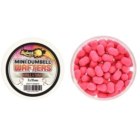 Mini dumbells critic echilibrate Select Baits Wafters, Krill&Tuna, 7-11mm/45g