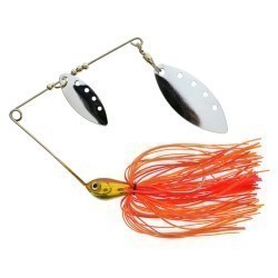 Spinnerbait RTB Dual Blade Spinnerbait 16g, Orange Glitter