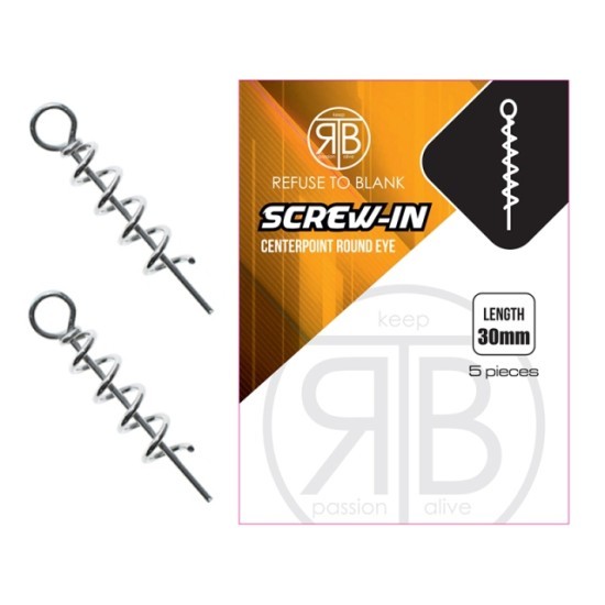 Șurub RTB Screw-In Centerpoint Round Eye, 4cm, 5buc/plic