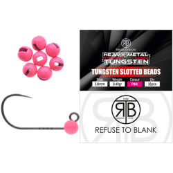 Lest RTB Tungsten Beads Pink, 0.48g/4mm, 10buc/plic