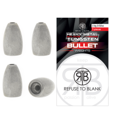 Plumbi RTB Tungsten Bullets Flipping Weights, 7g, 3buc/plic