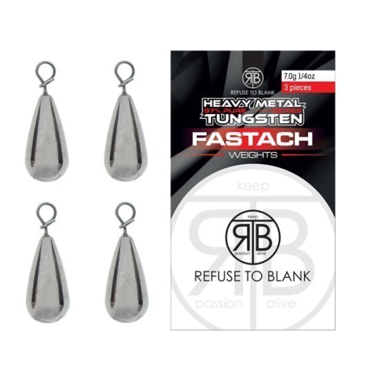 Greutăți RTB Tungsten Fastach Weights, 10.5g, 2buc/plic