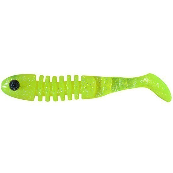 Shad Delalande Skeleton 11cm Chartreuse, 1buc