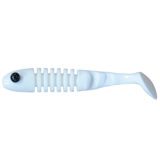 Shad Delalande Skeleton 11cm White, 1buc Shad Delalande Skeleton 11cm White, 1buc
