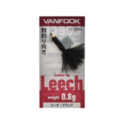 Vanfook Leech LC-05BL 0.8g Black