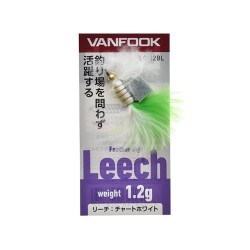 Vanfook Leech LC-12BL 1.2g Chart and White