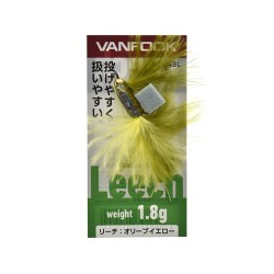 Vanfook Leech LC-24BL 1.8g Olive and Yellow