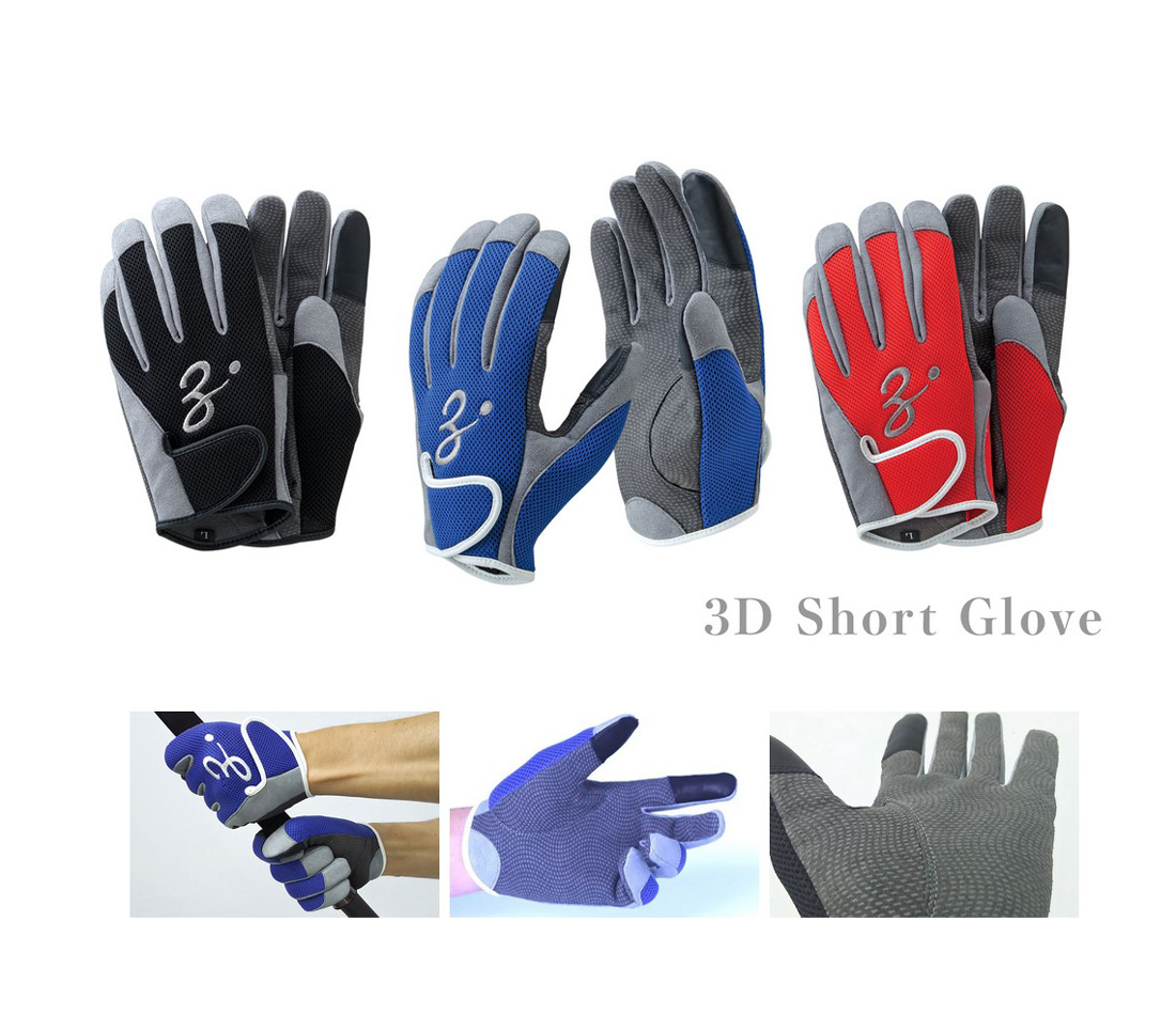 Mănuși Zenaq 3-D Short Glove Black, L