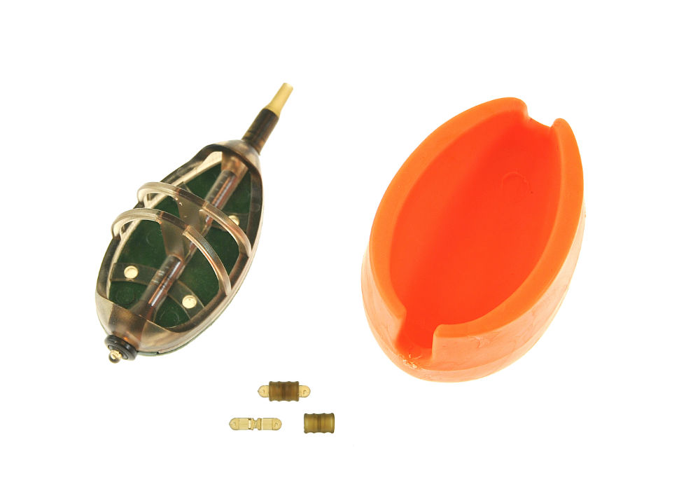Set Jaxon Method Feeder  + Matriță + Conector, Mărime E2 (40g), 1+1buc/blister