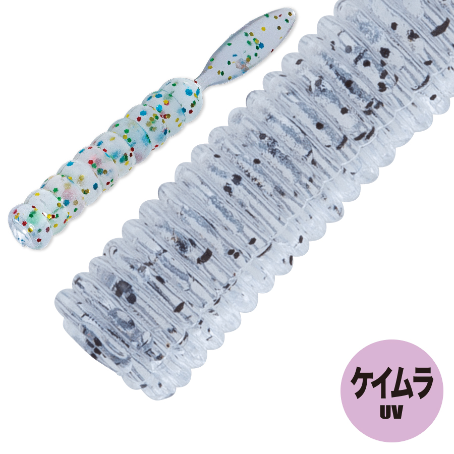 MAJOR CRAFT AJI-DO WORM CANDOLL 5cm #006 Jako Glow