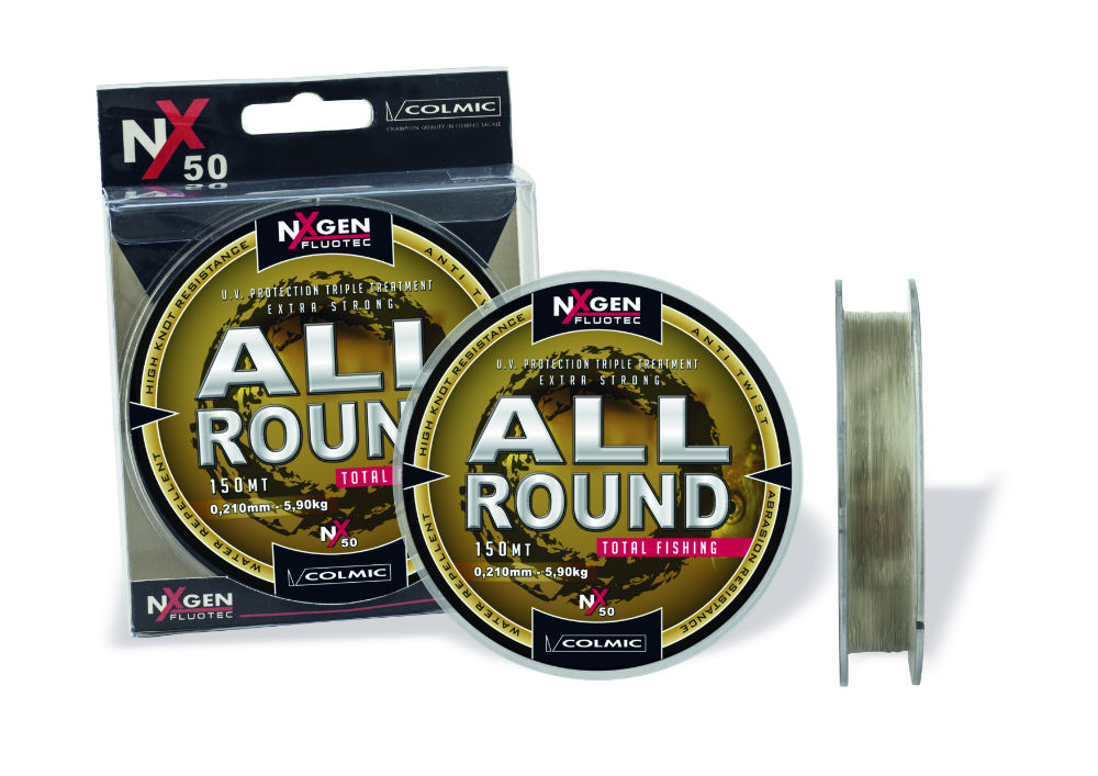 Fir monofilament Colmic All Round NX50, 0.149mm/2.75kg, 150m