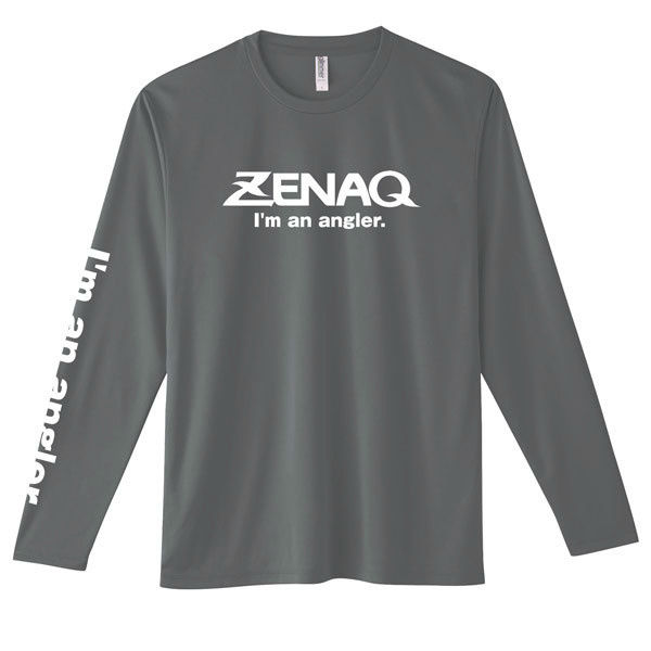 Bluză Zenaq Dry Long T-Shirt UV, Dark Grey, LL