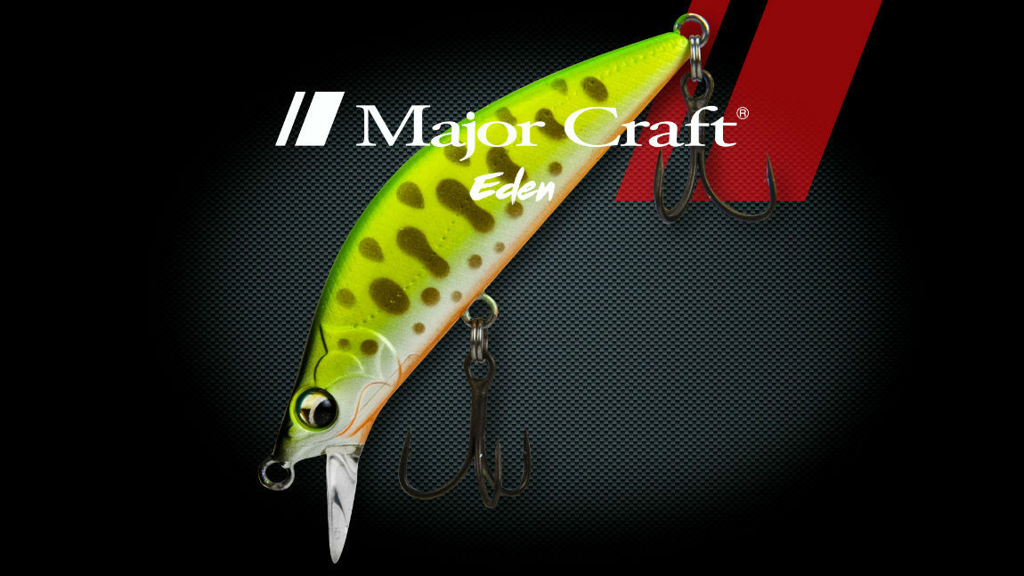 VOBLER MAJOR CRAFT FINETAIL EDEN 60S 6cm 5.7gr #004 Laser Chart Yamame
