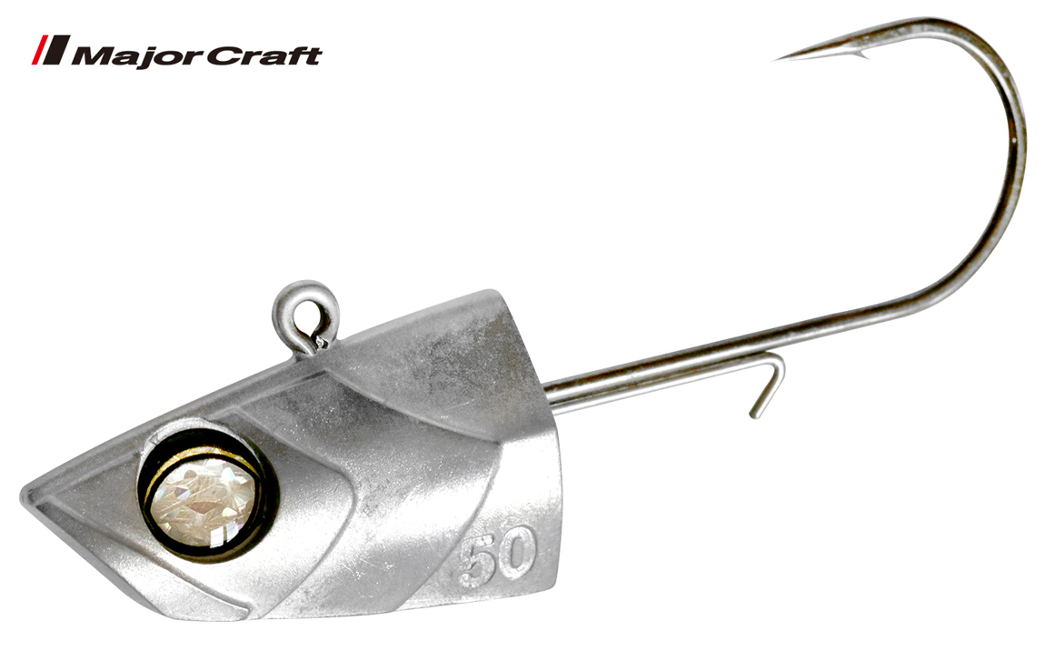 JIG MAJOR CRAFT JIGPARA FISH HEAD #7/0 60gr