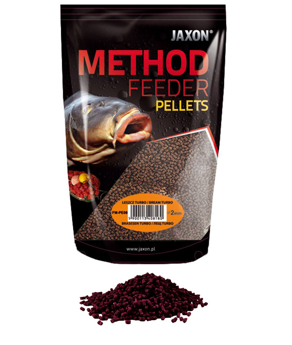 Pelete Jaxon Method Feeder Red Mulberry 2mm, 500g