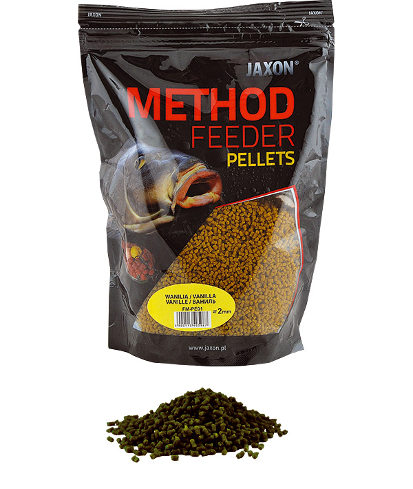 Pelete Jaxon Method Feeder Lin-Caras 2mm, 500g