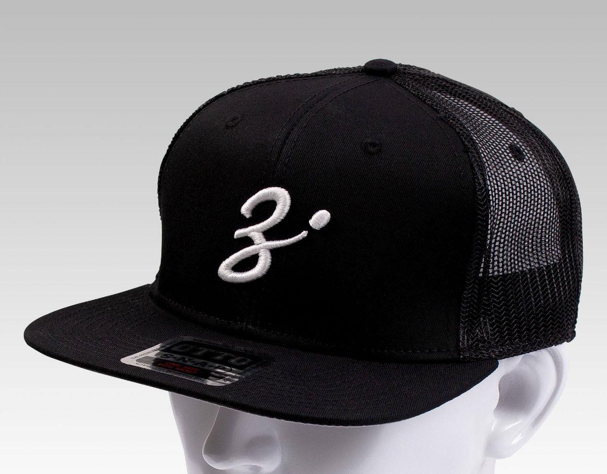 Șapcă Zenaq Flat Visor Mesh, Black