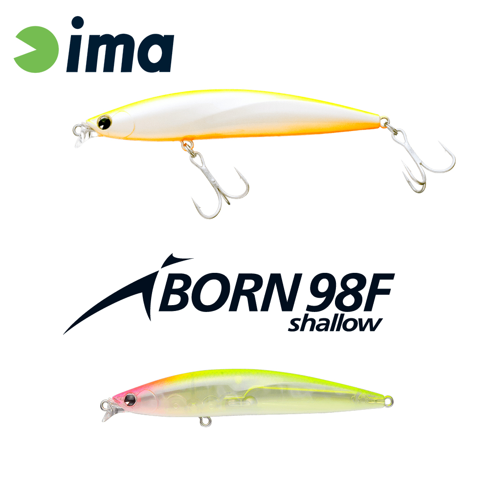 IMA IBORN 98F SHALLOW 98mm 13gr 009 Buns Master
