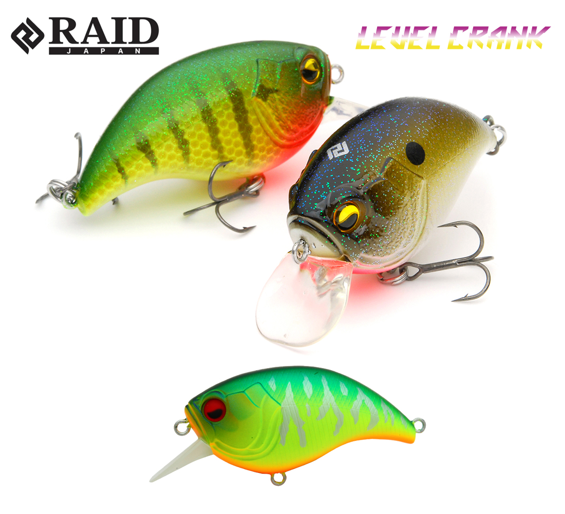 RAID LEVEL CRANK 51mm 10.5gr 002 Mat Tiger