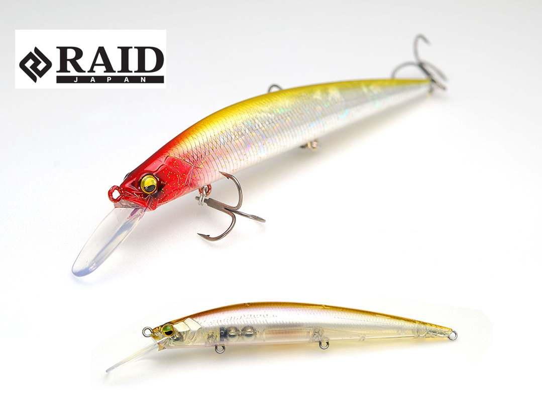 RAID LEVEL MINNOW PLUS 125mm 14gr 002 Jewel Wakasagi