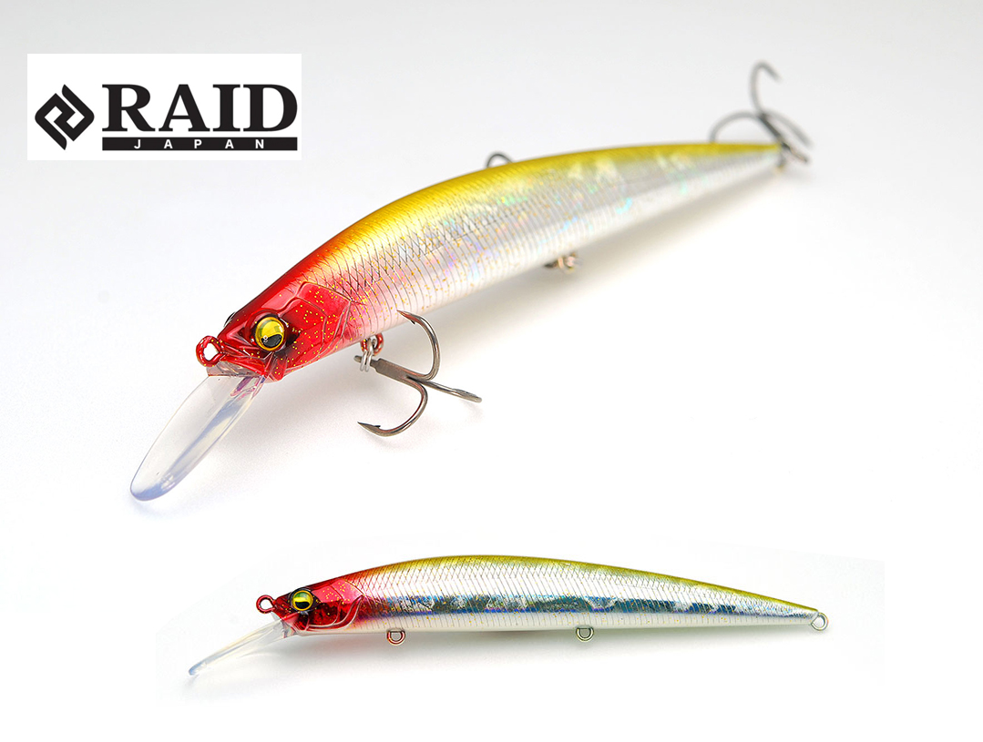 RAID LEVEL MINNOW PLUS 125mm 14gr 005 Clown