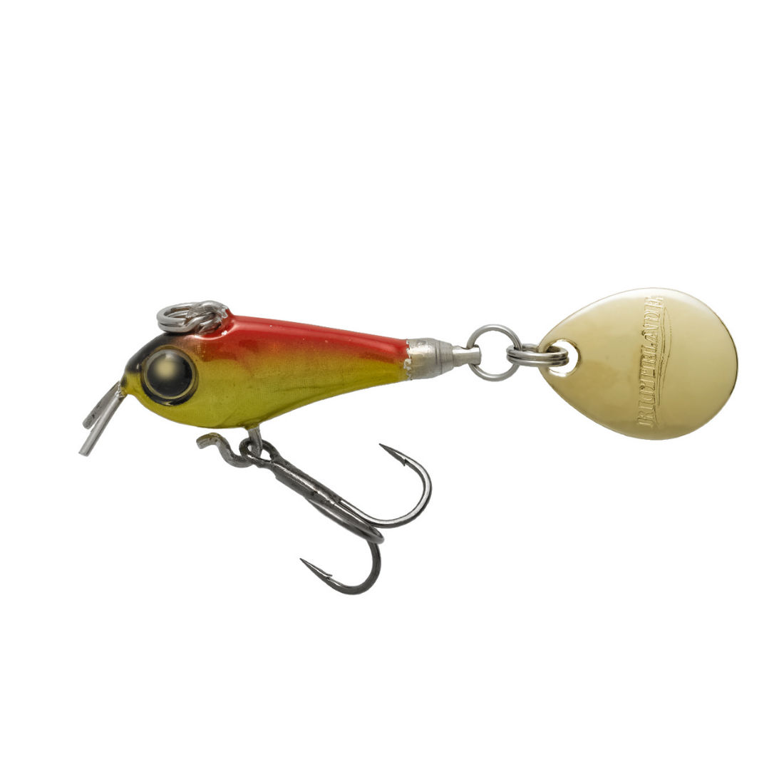 Spinnertail Tiemco Riot Blade, Culoare 06 Holo Red Gold, 2cm/5g