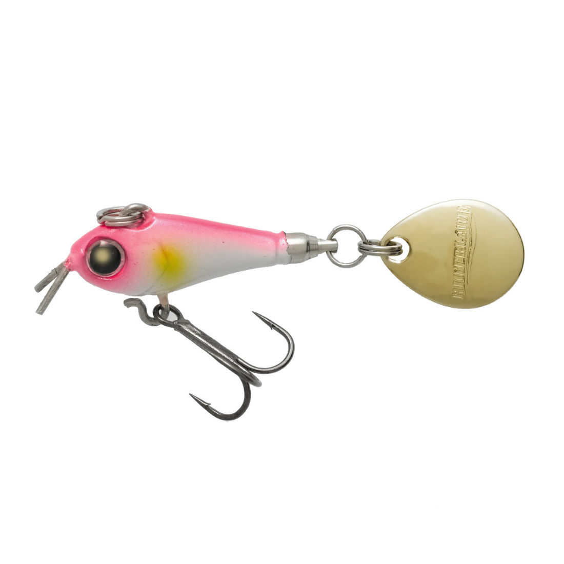 Spinnertail Tiemco Riot Blade, Culoare 11 Pink Ayu, 3cm/14g