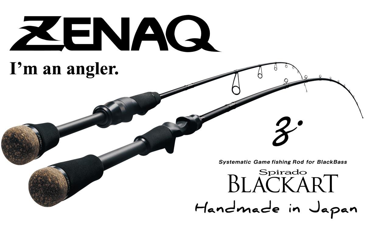 Lansetă Zenaq Spirado Blackart B5-74 Baitcasting, 1.91m/14-85g, 1buc