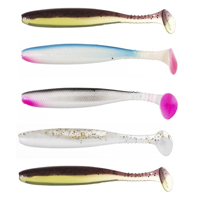 Shad Jaxon Intensa Brix INB, 10cm, Culoare MIX, 5buc/plic