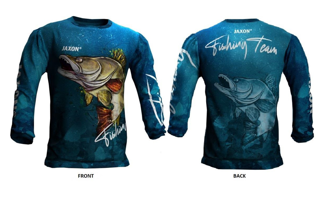Bluză Jaxon Long Sleeves Zander Blue, Large