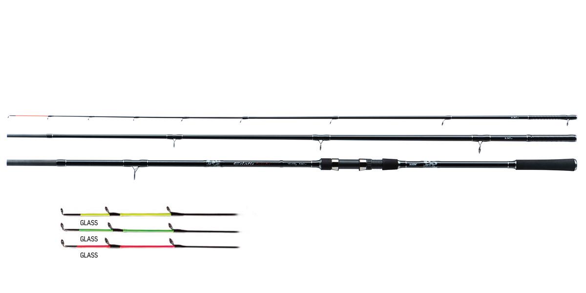 Lansetă Jaxon Eclatis Feeder Pro, 3.30m/40-100g, 3+3buc