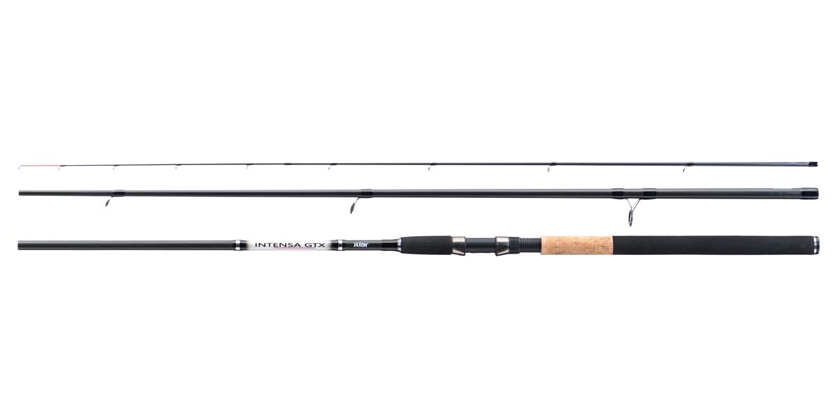 Lansetă Jaxon Intensa GTX Feeder, 3.90m/60-150g, 3+3buc