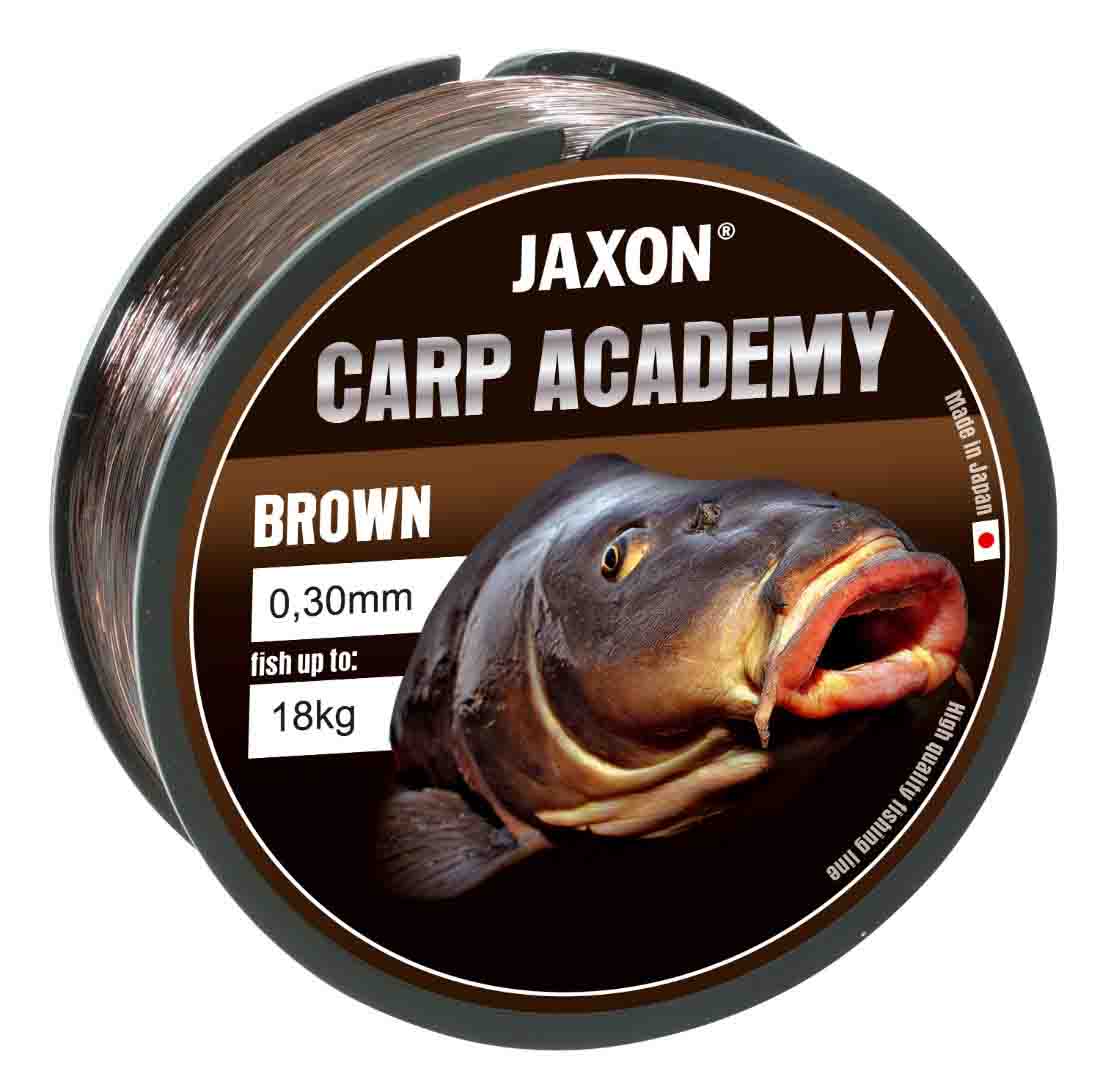 Fir monofilament Jaxon Carp Academy Brown, 0.25mm/13kg, 1000m