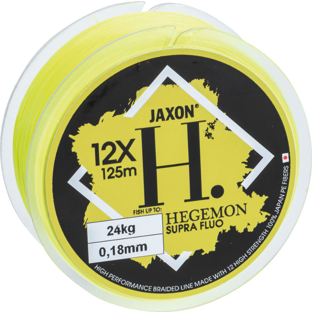 Fir textil Jaxon Hegemon 12X Supra Fluo, 0.10mm/8kg, 125m
