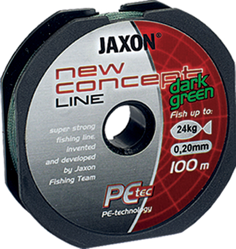 Fir textil Jaxon New Concept Line, Dark Green, 0.15mm/16kg/250m
