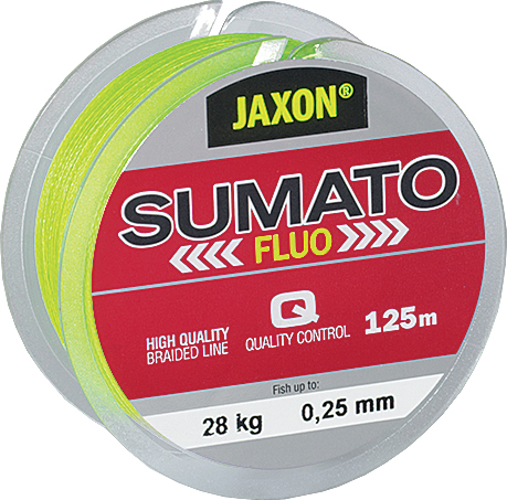 Fir textil Jaxon Sumato, Yellow Fluo, 0.22mm/25kg/200m
