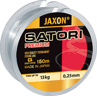 Fir monofilament Jaxon Satori Premium, Transparent, 0.12mm/3kg/25m