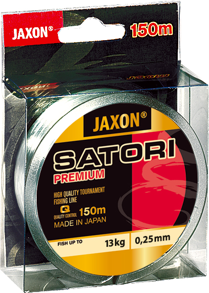 Fir monofilament Jaxon Satori Premium, Transparent, 0.12mm/3kg/25m