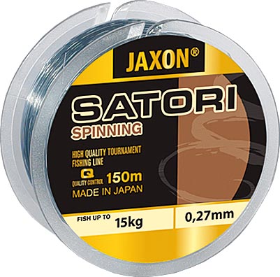 Fir monofilament Jaxon Satori Spinning, Gri, 0.30mm/18kg/150m